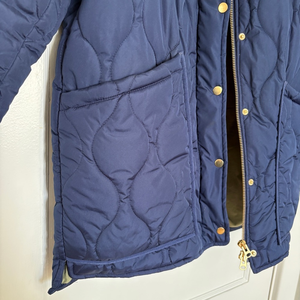 J. Crew Womens Quilted Cocoon
Puffer Coat - Picture 10 of 16